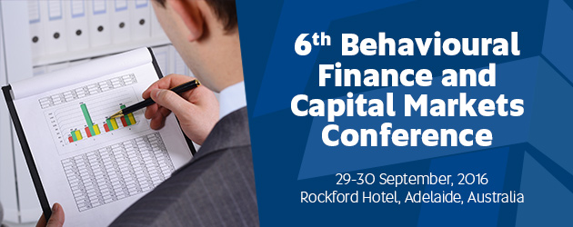 6th Behavioural Finance and Capital Markets Conference Banner