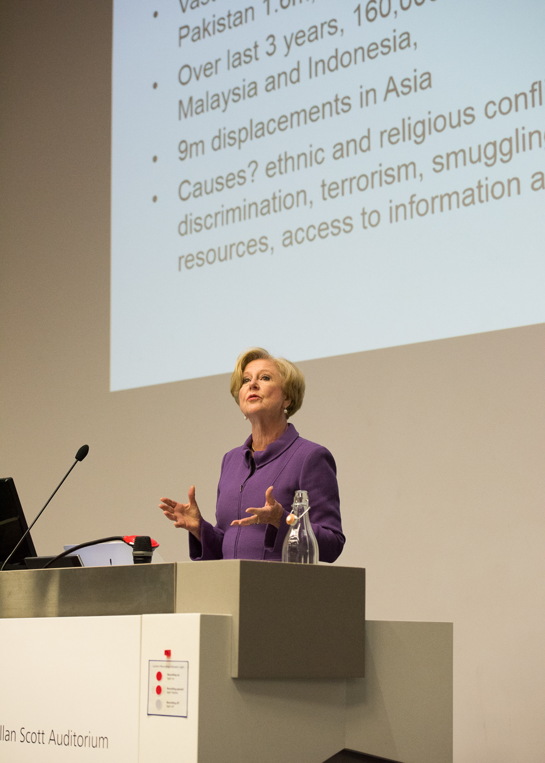 Public lecture by Professor Gillian Triggs