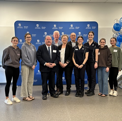 Attendees at the Whyalla allied health launch