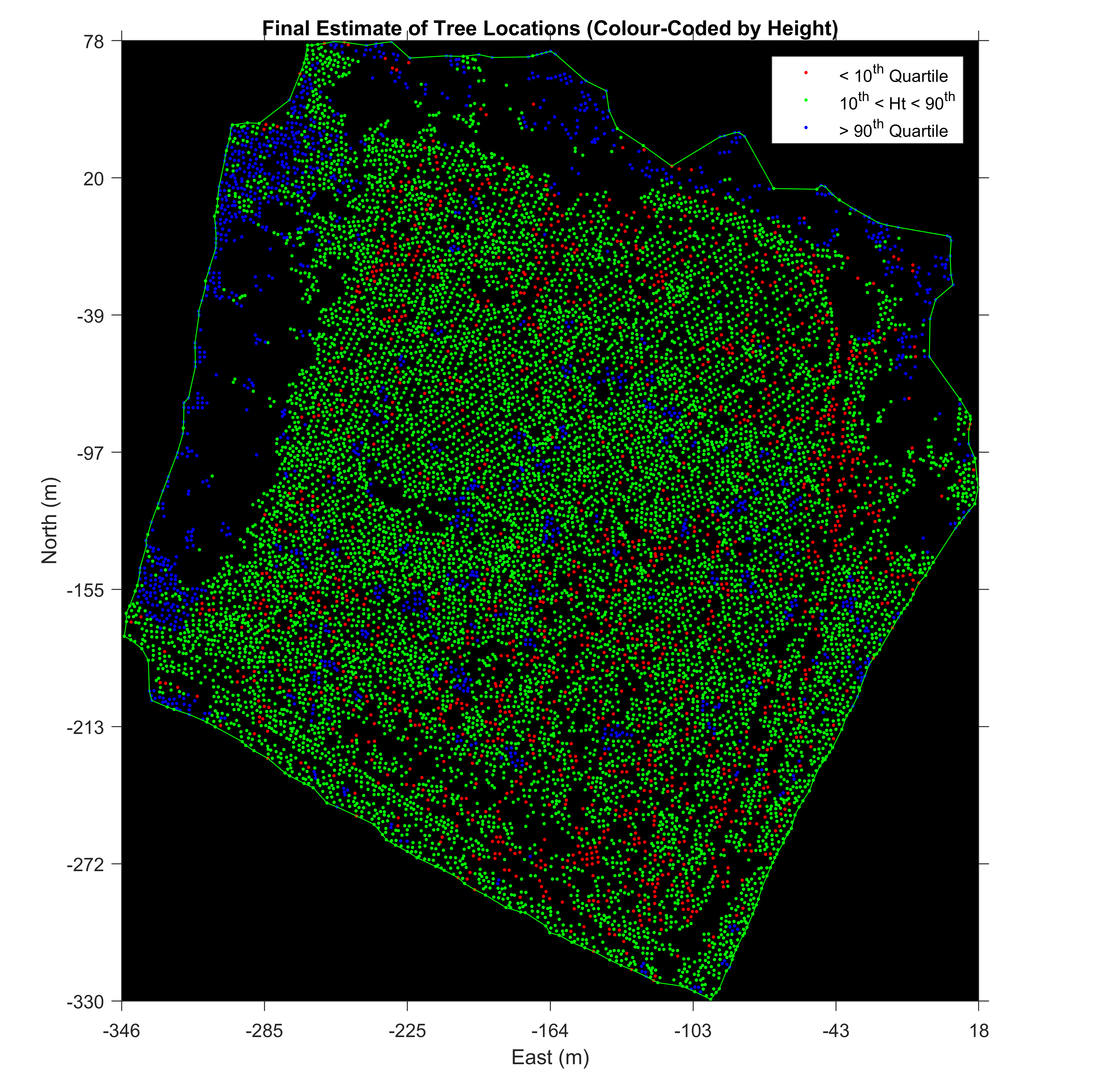 Tree locations