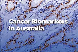 Cover of the new Cancer Biomarkers Report