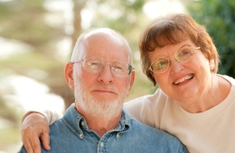 Elderly couple