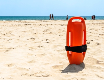 Beach scene