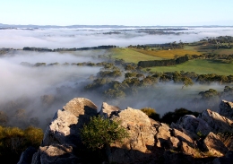 The Mount Lofty Ranges in South Australia 