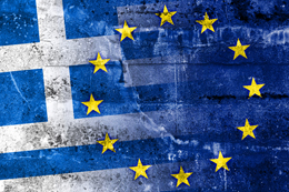 Greece EU flag overlay
