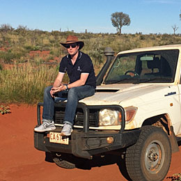 The hard working Land Cruiser Ute