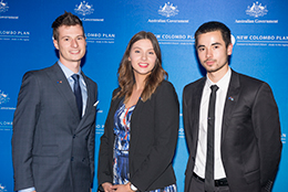 UniSA New Colombo Plan scholarship recipients 2017