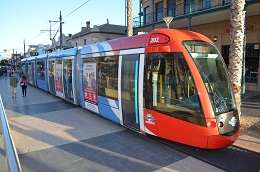 Adelaide CBD tram