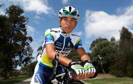 Team UniSA-Australia member Caleb Ewan