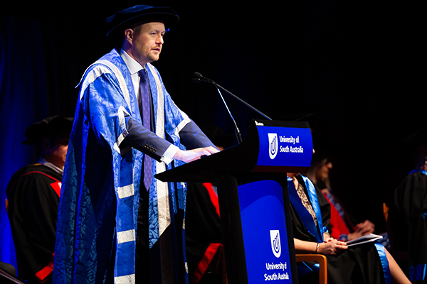Vice Chancellor's speech at graduations