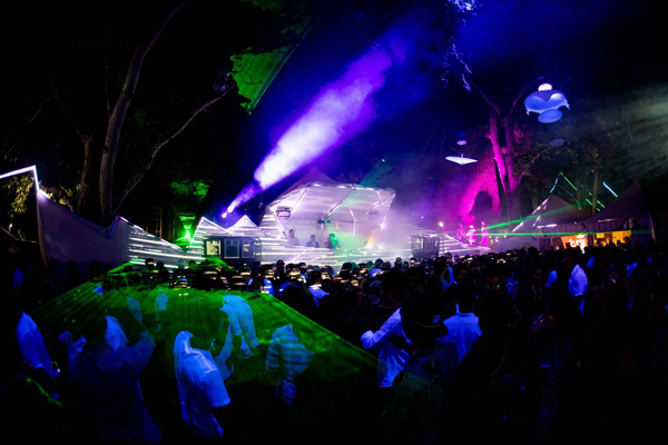 Neon Forest, a late night immersive art/party zone