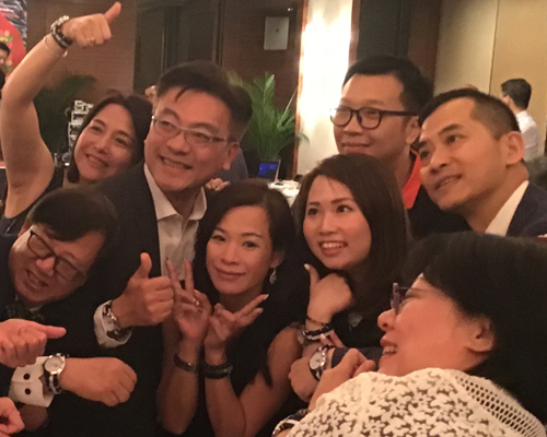 Graduates at the 2019 Hong Kong Reunion