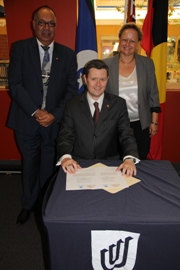 Reconciliation Action Plan commitment signing in 2013