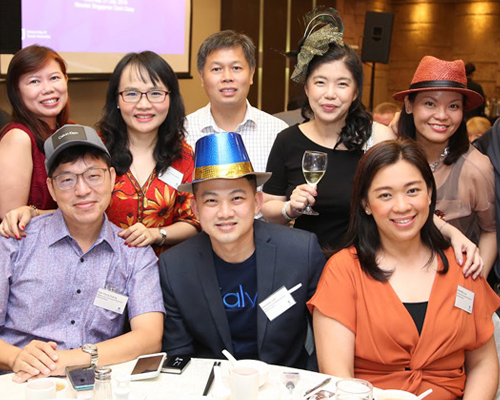 Graduates at the 2019 Singapore Reunion