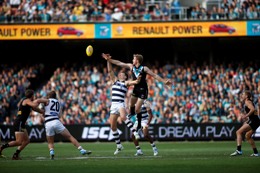 Port Adelaide Football Club match in action