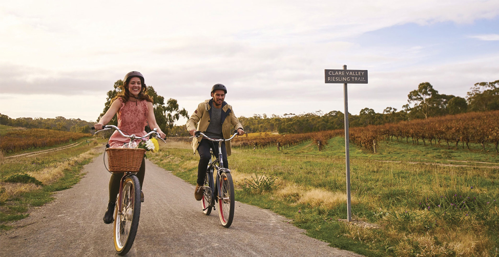 The Clare Valley Riesling Trail. Photo by SA Tourism Commission