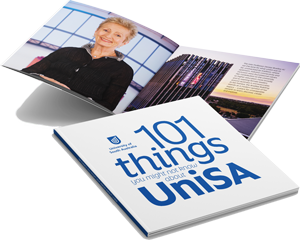 101 things you might not know about UniSA brochure cover