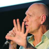 Peter Garrett at the Planet Talks. Photographer Steve Trutwin