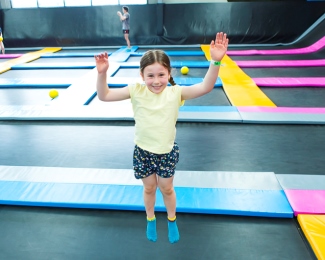 Kids enjoying physical play at Bounce Adelaide