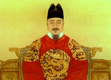 Illustration of Kind Sejong