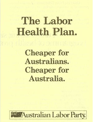 Australian Labor Party campaign memorabilia, Bob Hawke Prime Ministerial Library. Used with permission from the Australian Labor Party.