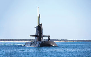 HMAS Rankin sails through Cockburn Sound, Western Australia, as part of exercise black Carillon 2015.
© Commonwealth of Australia, Department of Defence