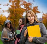 Winter students