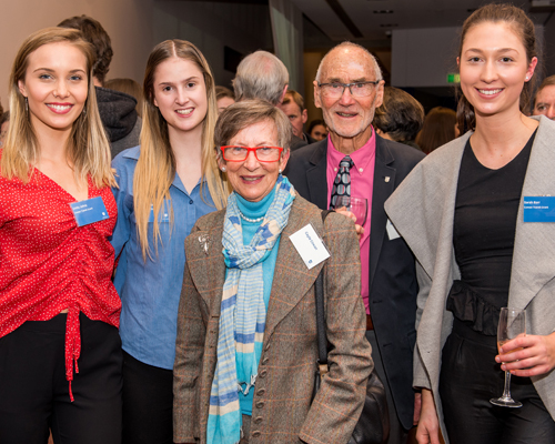 UniSA Donors with scholarship recipients