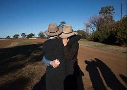 Two farmers affected by drought 