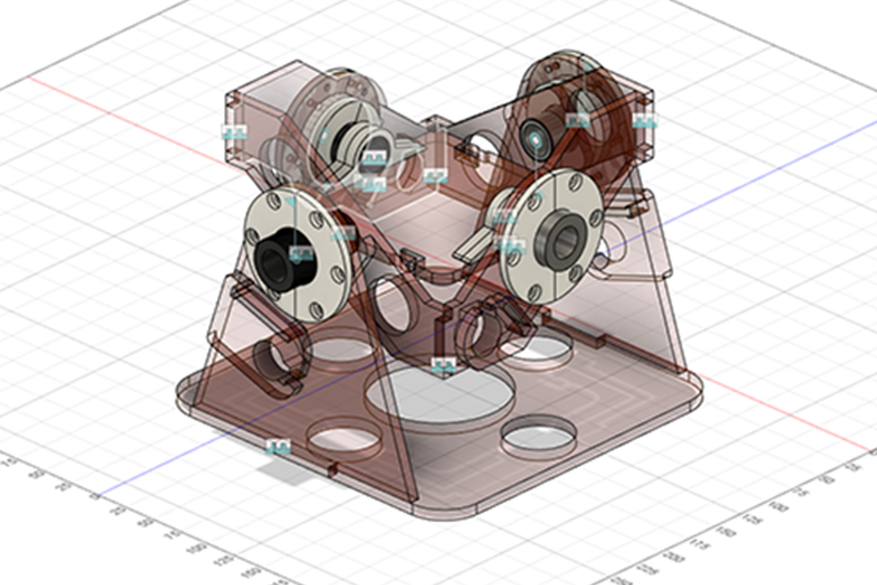 Firefly Biotech’s own low-cost and fully featured Dual Axis Clinostat that is able to simulate microgravity in a standard lab. 