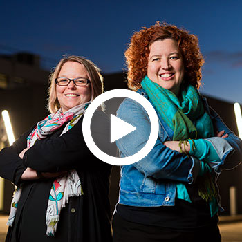 Associate Professors Siobhan Banks and Jill Dorrian 