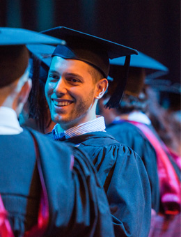 UniSA student at graduation