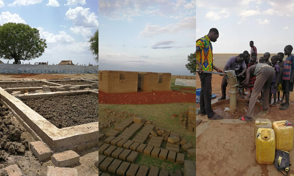 Athiolget Women’s and Children’s Health Assoc Inc Clinic construction in South Sudan