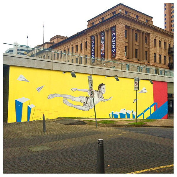 Adelaide Festival Centre Mural SALA 2015, Adelaide City Council
