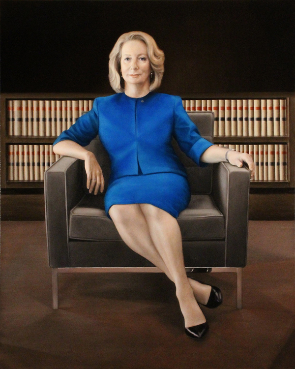 Portrait of Honourable Chief Justice Susan Kiefel AC, 2018, Archibald Prize finalist