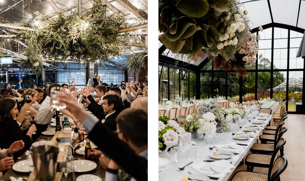A snapshot of Hygge Studio’s flower-filled signature weddings. 