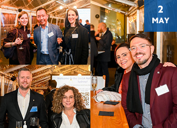 Collation of UniSA Vice Chancellor and President, Professor David G Lloyd, at the 2022 alumni networking event in Sydney