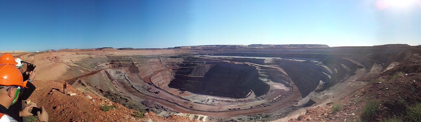 Open cut mine