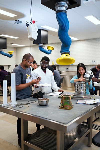 New flexible learning spaces that will allow further collaboration between students, researchers and industry.