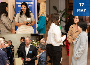 Collation of UniSA alumni at a UniSA Networking Event in Melbourne