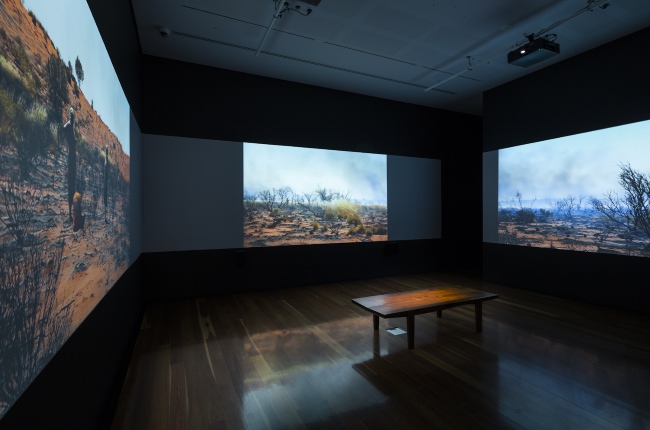 install_Luminous Cinema_2014_02 Luminous Cinema, 2014, installation detail, Samstag Museum of Art, University of South Australia.