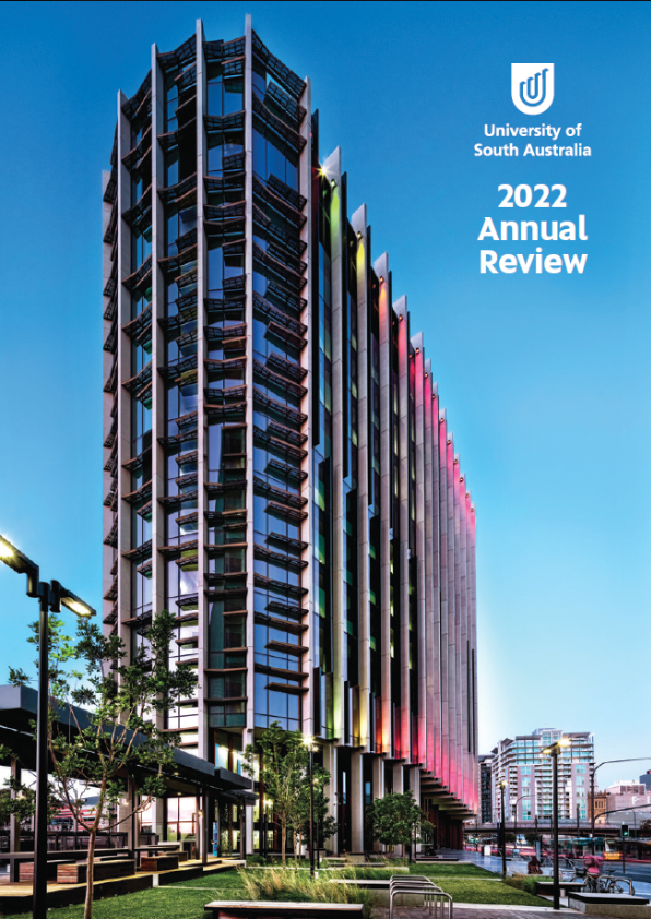 University of South Australia 2022 Annual Review cover