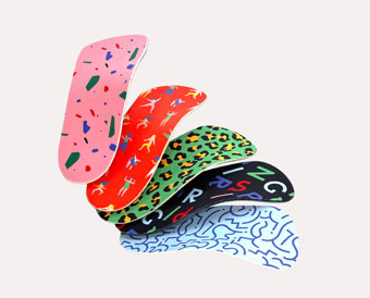Spriing inner soles are addressing serious issues in foot health – the colourful covers are just to make us happy