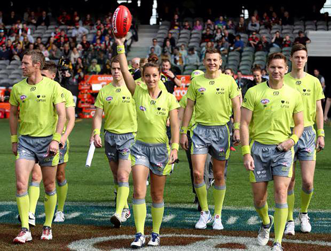 AFL’s First Female Umpire Among UniSA Alumni Recognised in Australia Day Honours