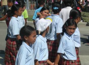 Schoolgirls, Dili, Timor Leste
