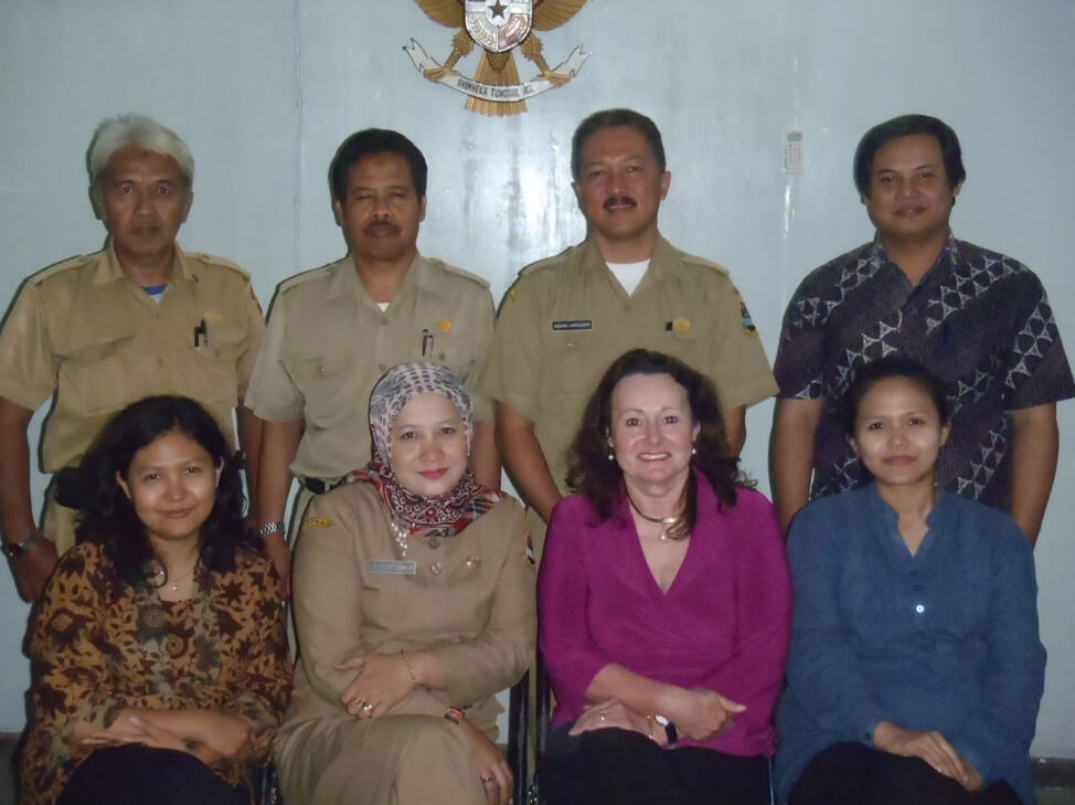 , Indonesia for a monitoring and evaluation field trip