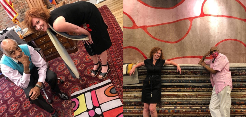 : Pipa Bradbury’s new rug venture with iconic Chicago-based artist 