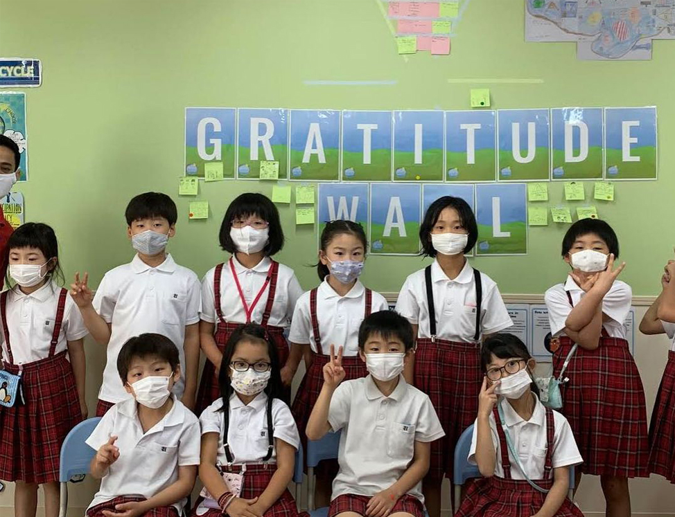 Students all over the world participated in Growing with Gratitude’s annual ‘Big Live Online Classroom Event’ last year. Source.