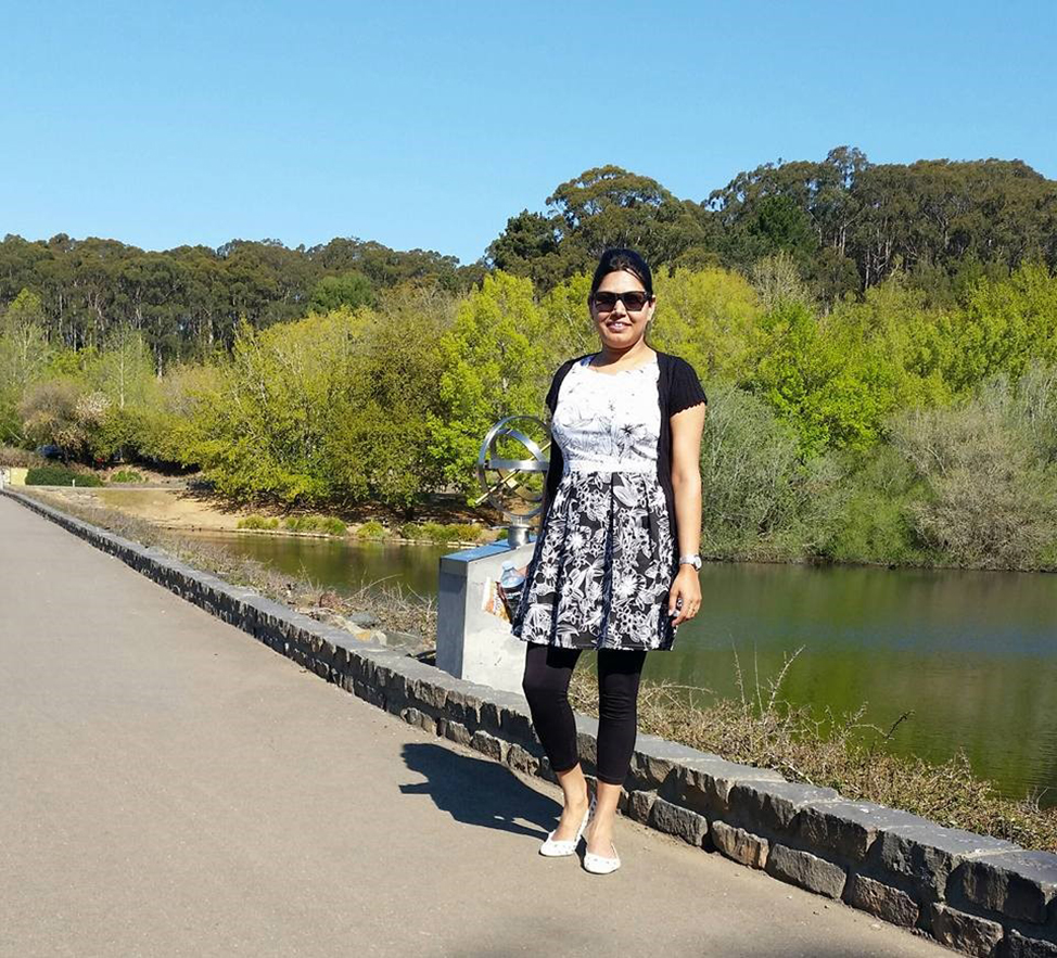 Meena Yadav has always had a special relationship with nature, often spending her free time outside and moving, on park walks and hiking in nature.