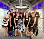 University of South Australia Alumni Association Malaysia members on sky bridge, Petronas Twin Towers, Malaysia